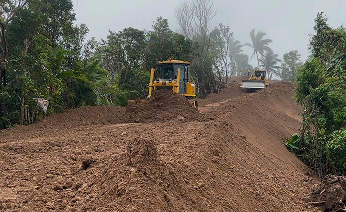 徐工D170“硬核開路”！助力東南亞國(guó)家級(jí)風(fēng)電工程