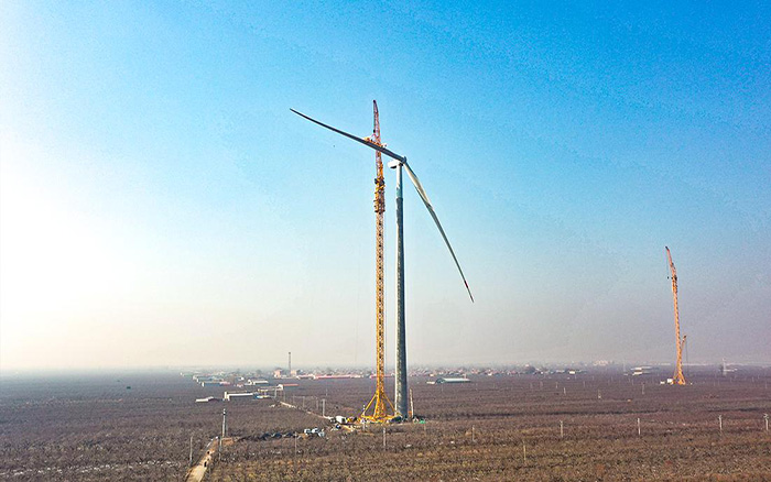 雙塔擎風！XGL3300-220S助建華北平原400MW風電項目