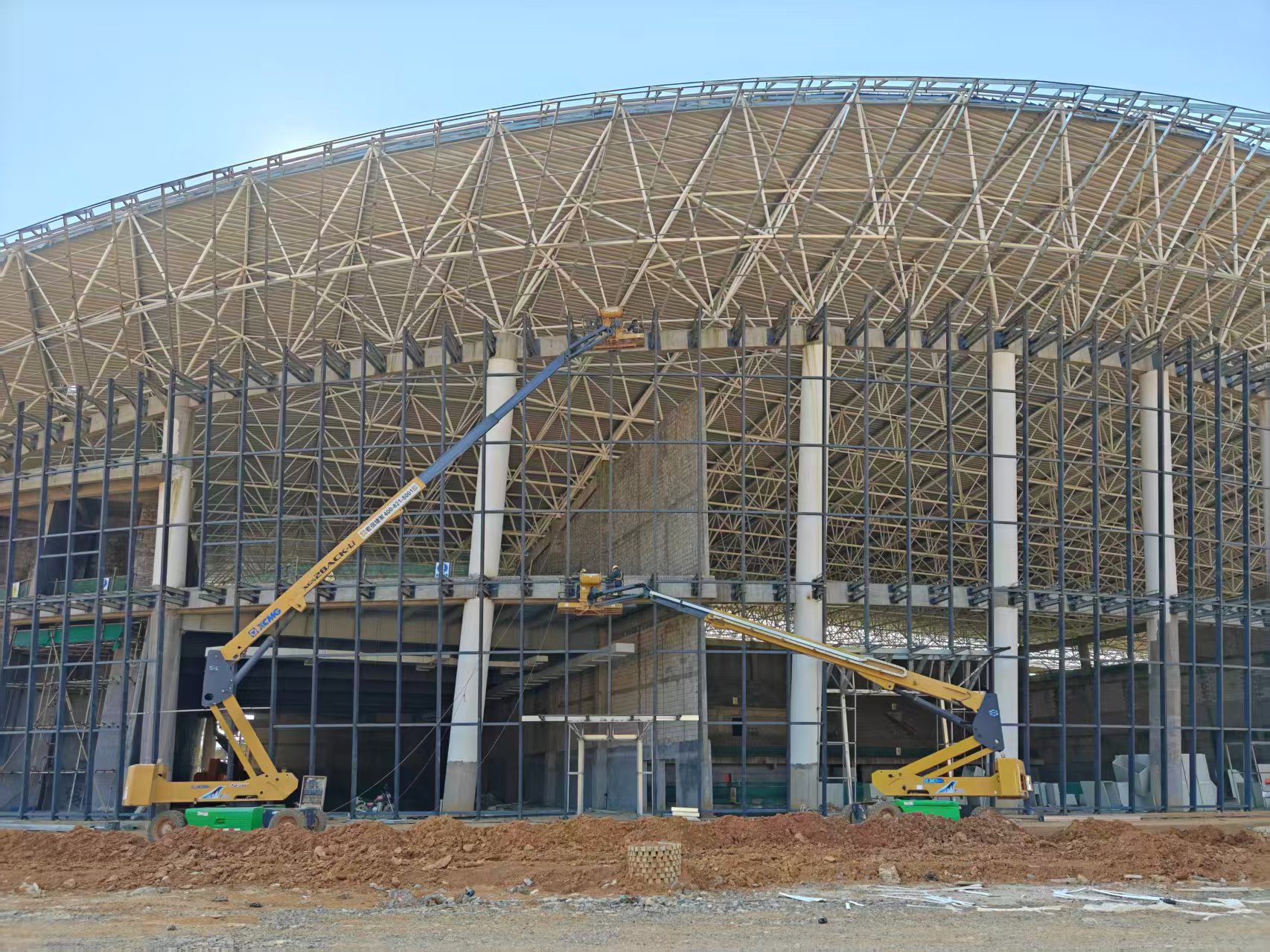 乒乓公園建設(shè)提速！XGS28ACK-Li助力打造廣西靖西運動新地標